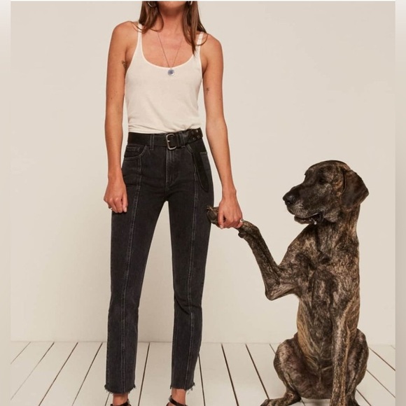 Reformation Denim - Reformation - Steamed Jean in Pacific Wash